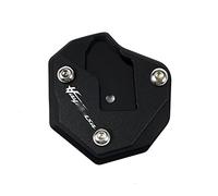 Motorcycle Kickstand Side Stand Enlarge Extension Pad For SUZUKI HAYABUSA GSX1300R GSX 1300R Gen 3 2021 2020 Motorcycle Replacement Parts(Black,1)