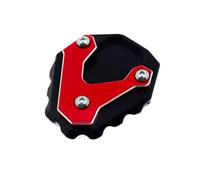 Motorcycle Kickstand Side Stand Enlarge Support Extension Plate Pad For CB500X CB 500 X 13-23 CL300 CL500 CL 500 300 21-24(Red)