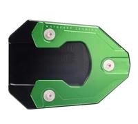 Motorcycle Kickstand Side Stand Enlarger Pad Compatible For Kawasaki Vulcan S 650 (VN650) 15-24 Accessories Vulcan S 650 Vn650 Accessories(Green-180 Degree)
