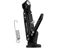 Motorcycle Kickstand Side Stand for Honda NT 700 V Deauville 2006-2012, Aluminium Side Stand Replacement with Anti-Slip Widened Base,Black