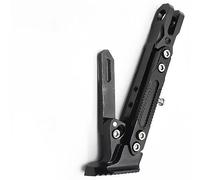 Motorcycle Kickstand Side Stand for Triumph Rocket 3 R 2020 2021 2022 2023 2024,Tripod Holder Motorcycle Side Stand,Foot Supports with Spring,Black