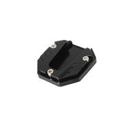 Motorcycle Kickstand Support Pad for Triumph TR5T, Enlarged Base Stand Pads Parking Aid Accessory,A Black