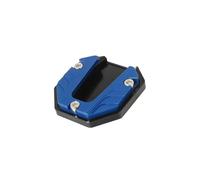 Motorcycle Kickstand Support Pad for Triumph TR5T, Enlarged Base Stand Pads Parking Aid Accessory,C Blue