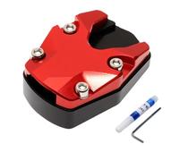 Motorcycle Kickstand Support Pad - Sturdy Aluminum Alloy Kickstands, Motorbike Foot Side Stand Extension Pads | Bike Parking Stability Solution For Extender Stands For Anodized Color Fashion