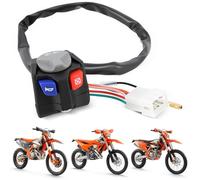 Motorcycle Kill Switch Handlebar Switch Universal for EXC EXC-F XCW TE FE TX FX 125-540cc Dirt Bike