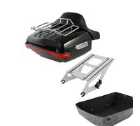Motorcycle King Pack Trunk Brake Turn Tail Light Luggage Rack For Harley Tour Pak Touring Electra Glide Road 2014 15 16 17 18 19 20 21 22 23 2024