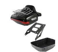 Motorcycle King Pack Trunk Brake Turn Tail Light Luggage Rack For Harley Tour Pak Touring Electra Glide Road 2014 15 16 17 18 19 20 21 22 23 2024