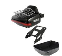 Motorcycle King Pack Trunk Brake Turn Tail Light Luggage Rack For Harley Tour Pak Touring Electra Glide Road 2014 15 16 17 18 19 20 21 22 23 2024