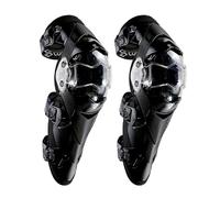 Motorcycle Knee Pads For Riding, Durable Knee Guards With Adjustable Fit, Impact Protection Flexible Movement, For Motocross Off-Road Cycling,Black-One Size