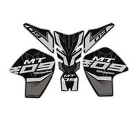 Motorcycle Knee Traction Pad Frosted Motorcycle Accessories Decal Fuel Tank Pad Protection Protector Anti slip For MT09 mt-09 sp For TRACER