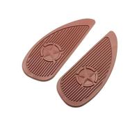 Motorcycle Knee Traction Pad Retro Motorcycle Fuel Tank Stickers Left and Right Pad Protection Cover for YBR125 SR400 XSR900