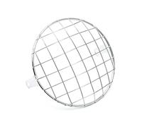 Motorcycle Lamp Guard For Triumph HeadLamp Mesh Grille Metal Retro Motorcycle Headlight Protector Cover Front Headlight Guard(Chrome)