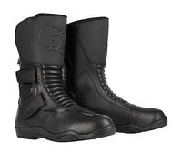 Motorcycle Leather Boot, Oxford Delta Rainseal Waterproof Men's Motorbike Rider Touring Boots Black (Black,UK 12 (EU 46))