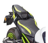Motorcycle Leather Front Driver Rider Saddle Rear Passenger Seat Cushion Pad Set fit for Z900 Z 900 2017 2018 2019 2020 2021 2022 2023 2024 Pressure Relief Soft Pillion, Green