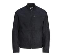 Motorcycle leather jacket Jack & Jones Dylan Noir 2XL