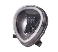 Motorcycle LED Headlight Chrome Motorcycle LED Headlight For XV1900 2006-2010 2011 2012 2013 2014 2015 2016 2017 Motorbike Headlights(1PCS BLACK)