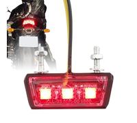 Motorcycle LED Rear Lights Anti-Vibration, Quick Release | Motorcycle Lights Multifunctional LED Tail Light for Road Trips, Urban Journeys, Outdoor Adventure, Tourism