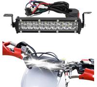 Motorcycle LED Spotlights 22mm 60W 2500LM Universal for CRF XR EXC XC TE FE | 22mm, 60W, 2500LM, universal motorcycle use, LED lighting, Fit for CRF XR EXC XC TE FE KLX PW 50cc 80cc 110cc 150cc 250cc