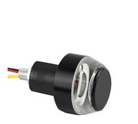 Motorcycle LED Turn Signal Light White Yellow Flasher Handle Grip Bar Blinker Side Marker Lamp Lighting Indicator Motorbike Turning Indicators