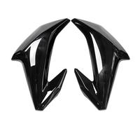 Motorcycle Left Or Right Front Gas Tank Side Cover Panel Fairing Trim Frame Fit For Kawasaki Z 900 2017 2018 2019 Radiator Guard(Glossy Black-1 Set)
