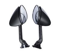 Motorcycle Left Right 8mm Rearview Mirrors For ZZR1400 2006-2023 For N&INJA ZX-14 2006-2011 For N&INJA ZX-14R 2012-2023