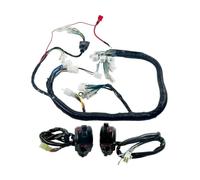 Motorcycle Left Right Full Vehicle Function Control Switch Wiring Harness Line Fit For ZJ125 CG125 DT125 FT125