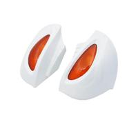 Motorcycle Left Right Rear View Side Mirrors With Turn Signals Light Indicators Amber Lens For R1100RT R1150RT R1100RTP Rearview Mirror
