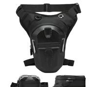 Motorcycle Leg Bag for Men, Waterproof Waist Bag with Waist Belt - Versatile Adjustable Sports Bag for Motorcycle Equipment Hiking Cycling Camping Fishing Men Women