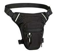Motorcycle Leg Bag for Men Women with 1 Carabiner, black, Classic