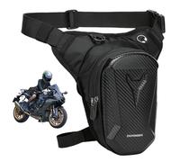 Motorcycle Leg Bag, Tactical Waist Bags for Men and Women, Waterproof Leg Bag, Motorcycle Waist Bag with Adjustable for Running, Travel, Cycling, Camping, Motorcycling