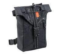 Motorcycle Leg Bag, Waterproof Leg Pouch, Reflective Travel Organizer, Adjustable Straps, 500D Nylon, 24x15x7cm, for Men Women Outdoor Travel Camping Hiking