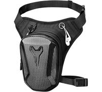 Motorcycle Leg Bag with LegStrap, Thigh Bag for Women Men, Splash-Resistant Motorbike Leg Bags, Sturdy EVA Motorcycle Tank Bags, Expandable Storage Tactical HipBag for Cycling Hiking Climbing