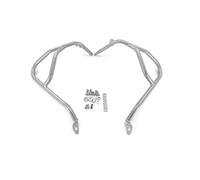Motorcycle Leg Protection Motorcycle Upper Or Lower Crash Bar Engine Guard Frame Bumper Stunt Cage Fall Protecto For BMW G310GS G310R G310 R/GS 2017-2024(Silver,Upper only)