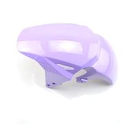 Motorcycle Lengthen Fender For GROM For MSX125 For MSX 125 Motorcycle Front Fender Headlight Head Cover Dust Cover Suitable Splash Guard(Taro purple)