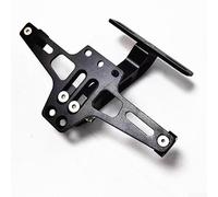 Motorcycle Licence Plate Bracket 22x16cm Sturdy Support(A) | Flexible mounting system, neat tail look, angle adjustable, standard plate compatible, secure