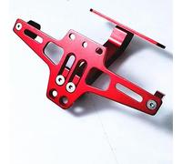 Motorcycle Licence Plate Bracket 22x16cm Sturdy Support(B) | Flexible mounting system, neat tail look, angle adjustable, standard plate compatible, secure