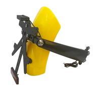 Motorcycle Licence Plate Bracket For BMW R For Nine T For Scrambler R9T For For Racer For Urban For RnineT G/S Rear Fender LED Display Bracket License Plate Relocation Kit(Yellow)