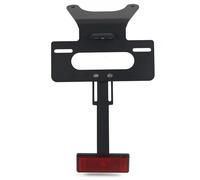 Motorcycle Licence Plate Bracket For Suzuki DR 650 S SE 1996-2023 2022 2021 For DR650SE For DR650S DR650 License Plate Holder Bracket Rear Tail Tidy Fender Eliminator(A Black with LED)