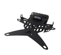 Motorcycle Licence Plate Compatible With For Z300 For Z400 For Z650 For Z750 For Z800 For Z900 For Z1000 Motorcycle License Plate Holder Can Be Folded