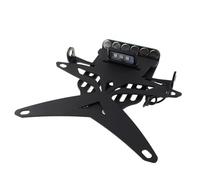 Motorcycle Licence Plate Compatible With For Z300 For Z400 For Z650 For Z750 For Z800 For Z900 For Z1000 Motorcycle License Plate Holder Can Be Folded