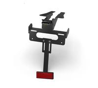 Motorcycle License Number Plate For Speed Triple 1200 RS/RR 1200RR 1200RS 2021-2026 License Plate Holder LED Light Fender Tail Number Plate Bracket(And style)