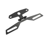 Motorcycle License Number Plate Holder Motorcycle License Plate Bracket Taillight Mount Support Folding Number Frame Holder Universal