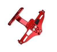 Motorcycle License Plate Bracket For CB600F For Hornet For CBR600F For CBF600SA Motorcycle Registration Bracket Licence Plate Holder Frame Number LFYEQZ(Red)
