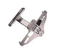 Motorcycle License Plate Bracket For CB600F For Hornet For CBR600F For CBF600SA Motorcycle Registration Bracket Licence Plate Holder Frame Number LFYEQZ(Grey)