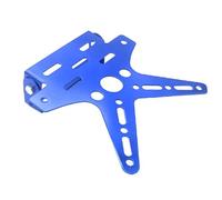 Motorcycle License Plate Bracket For Kawasaki Universal Bracket Angle Adjustment Folding Blue Motorcycle License Mount Holder