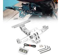 Motorcycle License Plate Bracket For Piaggio Beverly 300/300 S Adjustable Motorbike Number Plate Holder