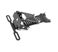 Motorcycle License Plate Bracket for Surron Off-road Electric Bike, Universal Applicability Adjustable Tail Light License Plate Holder (Black)