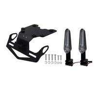 Motorcycle License Plate Bracket For Y&AMAHA For Tenere 700 2019-2023 Motorcycle Rear License Plate Frame Holder Bracket Tail Tidy Fender Eliminator LFYEQZ(A with Signal)