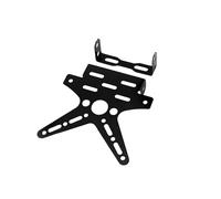 motorcycle License Plate Foldable Bracket Does Not Affect The Handling Performance Of Motorcycle License Plate Holder Bracket Motorcycle Adjustable License Plate Cover(Black)