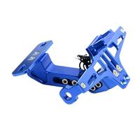 Motorcycle License Plate Frame For Kawasaki For ER6N For ER6F For ER-6N For ER-6F Motorcycle Rear License Plate Bracket Licence Plate Holder Frame Number SGABFDLZ(Blue)